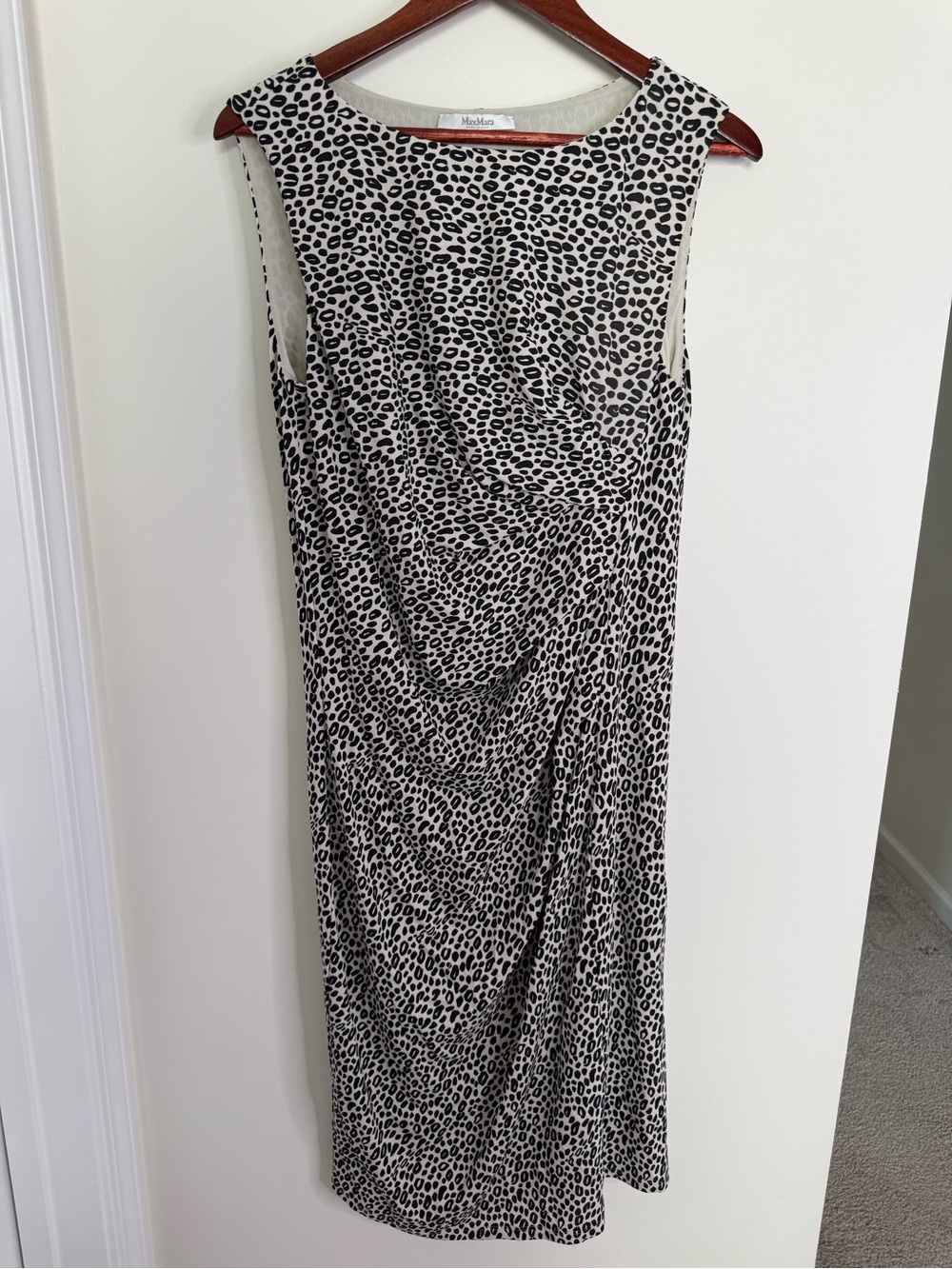 MaxMara Sleeveless Quiet Luxury Dress Size 48/L/XL/14